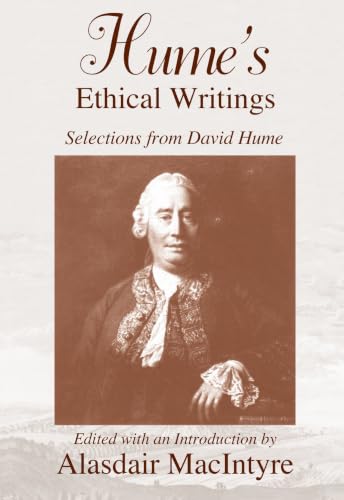 Hume's ethical writings Cover