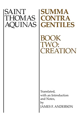 Creation (Summa Contra Gentiles, Book 2) Cover