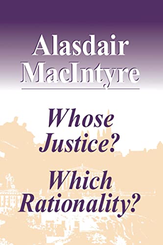 Whose Justice? Which Rationality? Cover