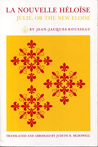 La Nouvelle Heloise: Julie, or the New Eloise  Cover