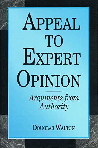 Appeal to expert opinion Cover