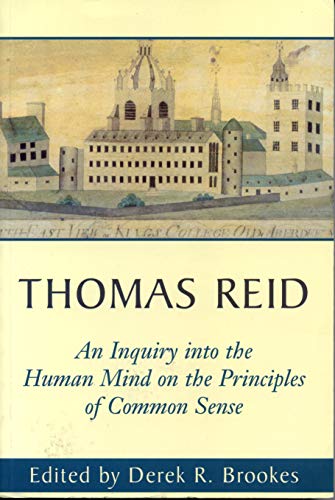An inquiry into the human mind on the principles of common sense Cover