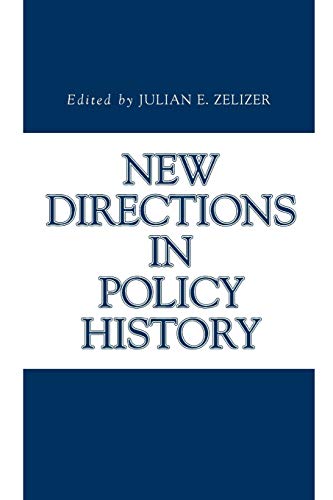 New Directions in Policy History (Issues in Policy History) Cover