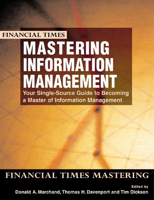 Mastering Information Management Cover
