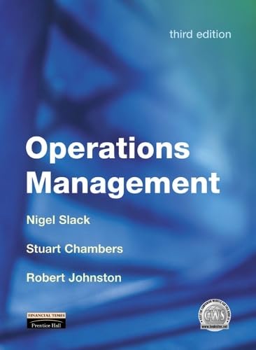 Operations Management (3rd Edition) Cover