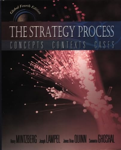 The Strategy Process: Concepts, Contexts, Cases  Cover