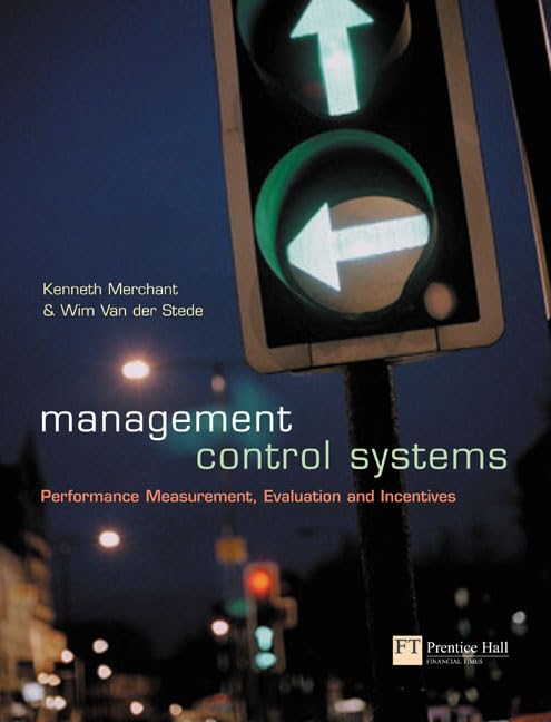 Management control systems Cover