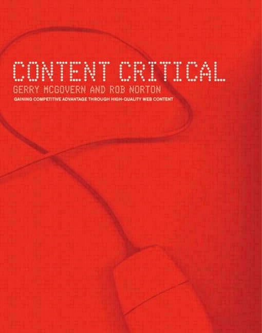 Content critical Cover