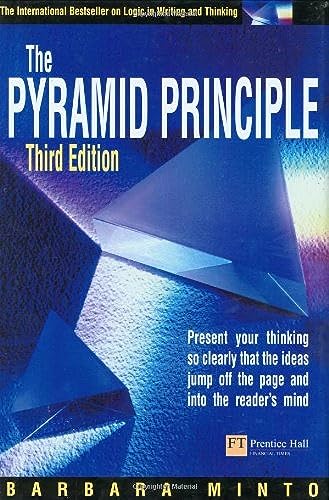 The pyramid principle Cover