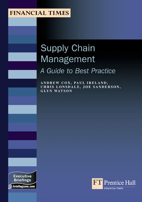Supply Chain Management Cover