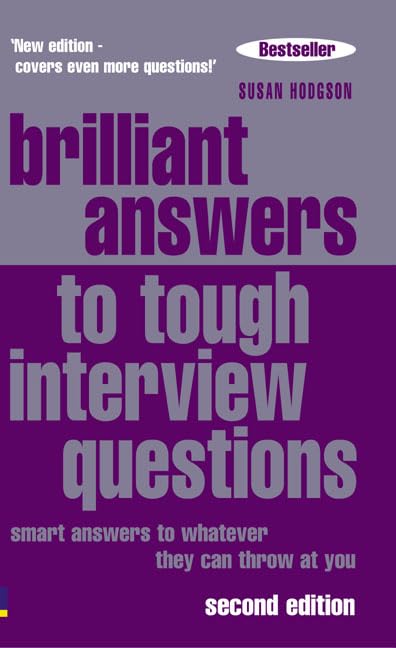 Brilliant Answers To Tough Interview Questions Cover