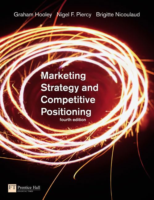 Marketing Strategy and Competitive Positioning (4th Edition) Cover