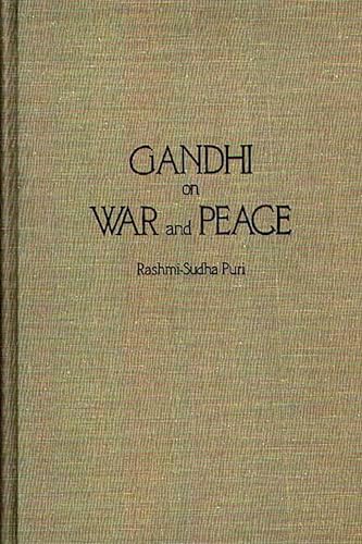 Gandhi on war and peace Cover