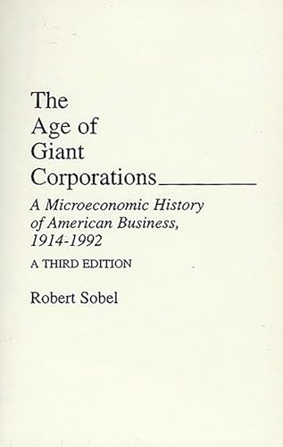 The age of giant corporations Cover