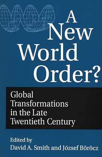 A New World Order? Cover