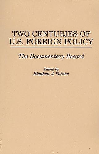 Two centuries of U.S. foreign policy Cover