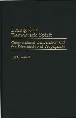 Losing Our Democratic Spirit Cover