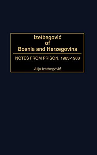 Izetbegović of Bosnia and Herzegovina Cover