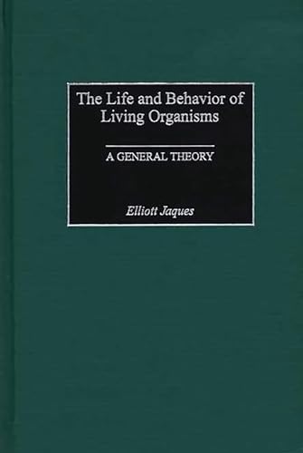 The life and behavior of living organisms Cover