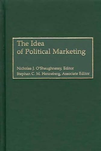 The idea of political marketing Cover