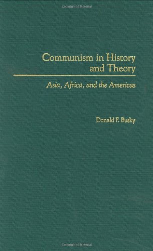 Communism in history and theory. Cover