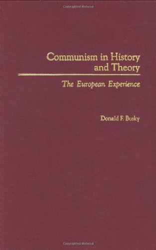Communism in history and theory. Cover