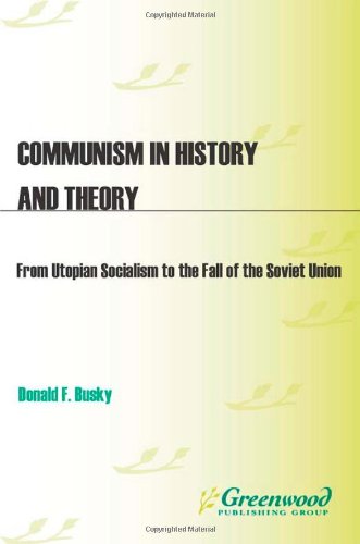 Communism in history and theory. Cover