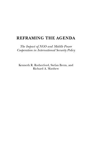 Reframing the agenda Cover