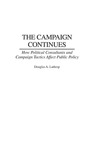 The Campaign Continues Cover