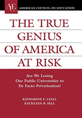 The true genius of America at risk Cover