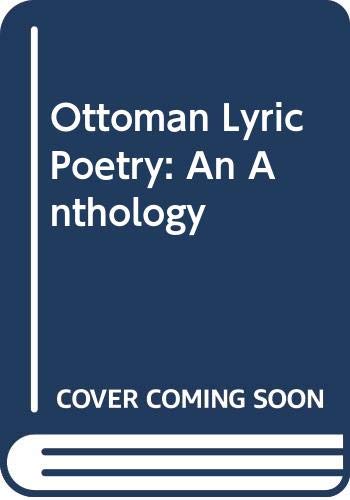 Ottoman Lyric Poetry Cover