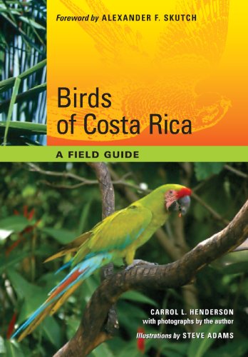 Birds of Costa Rica: A Field Guide (Corrie Herring Hooks Series) Cover