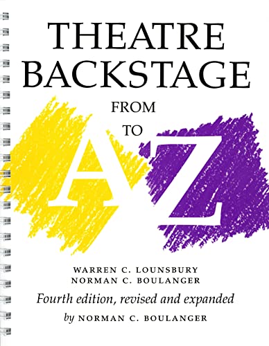 Theatre backstage from A to Z Cover