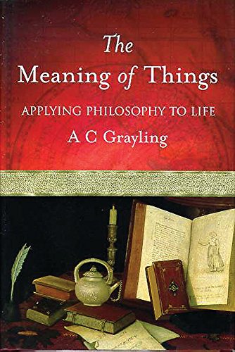 The meaning of things Cover