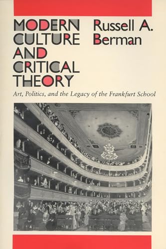 Modern culture and critical theory Cover