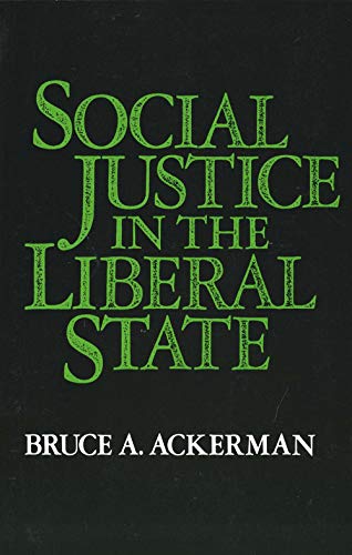 Social justice in the liberal state. Cover