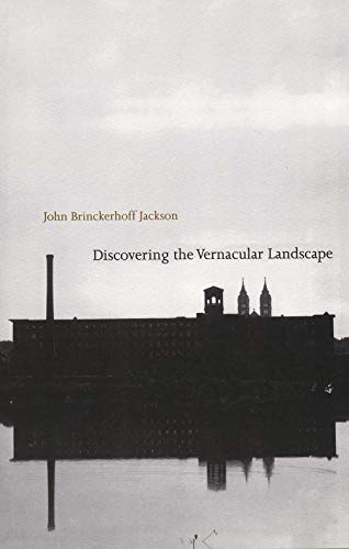 Discovering the vernacular landscape. Cover