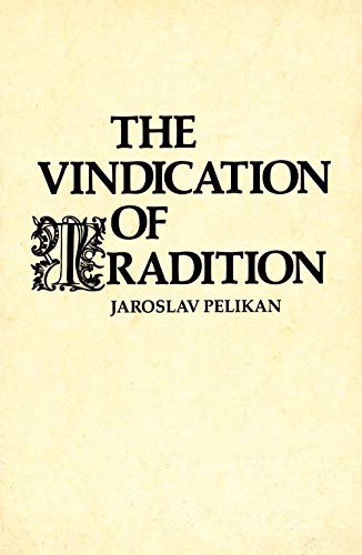 The Vindication of Tradition Cover