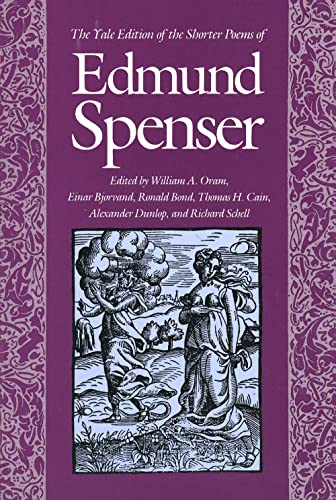The Yale edition of the shorter poems of Edmund Spenser Cover