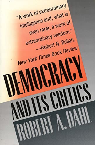 Democracy and its critics Cover