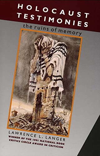 Holocaust Testimonies Cover