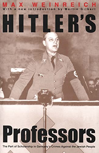 Hitler's professors Cover