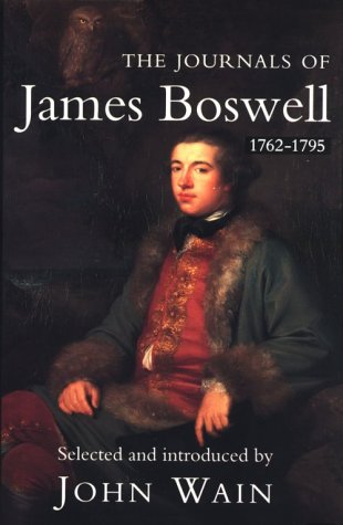 The journals of James Boswell, 1762-1795 Cover