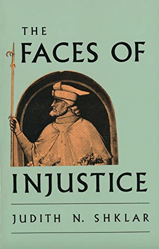 The Faces of Injustice (The Storrs Lectures Series) Cover