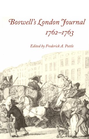 Boswell's London journal, 1762-1763 Cover