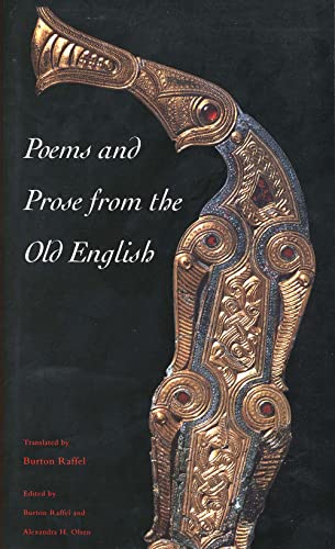 Poems and prose from the Old English Cover