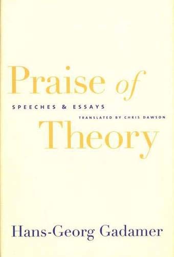 Praise of theory Cover