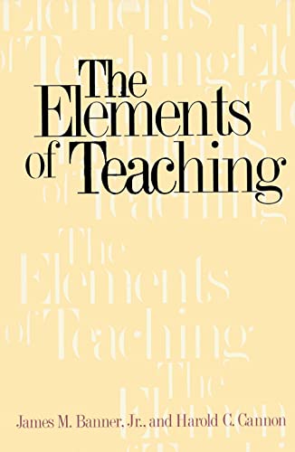 The Elements of Teaching Cover
