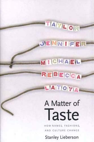 A matter of taste Cover