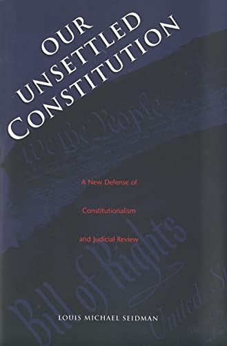 Our unsettled constitution Cover
